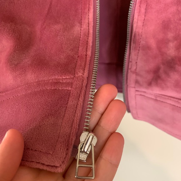 Nine West Pink Plush Jacket - Picture 8 of 8